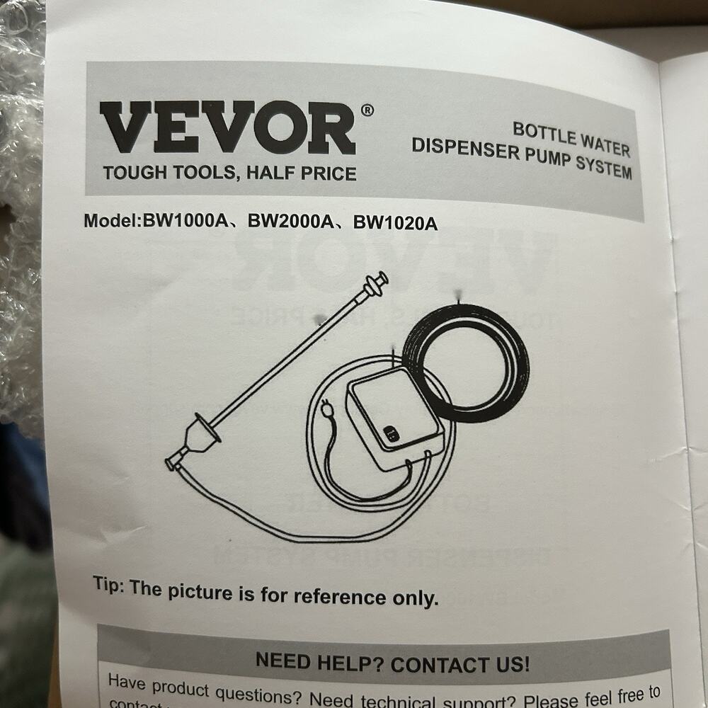 VEVOR 5-Gallon Bottled Water Dispenser Pump System – Open Box